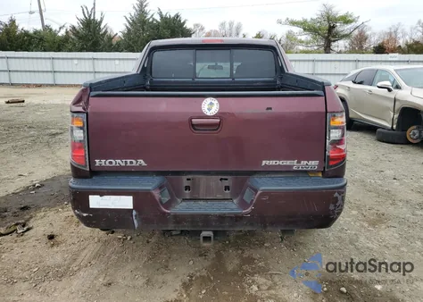 2007 Honda Ridgeline Rts z USA, uszkodzony, nr VIN 2HJYK16407H504076